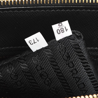 Prada Saffiano Large Galleria Double Zip Tote Black 9 of 9