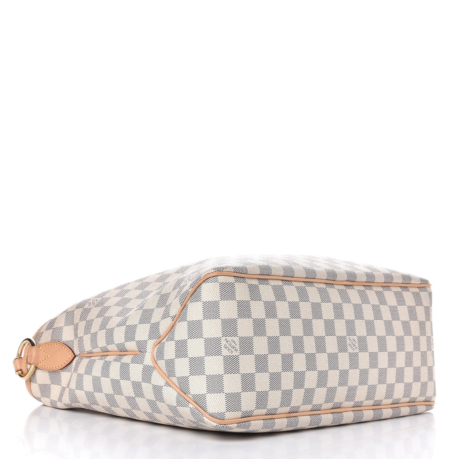 Louis Vuitton Damier Azur Delightful MM Rose Ballerine 4 of 9