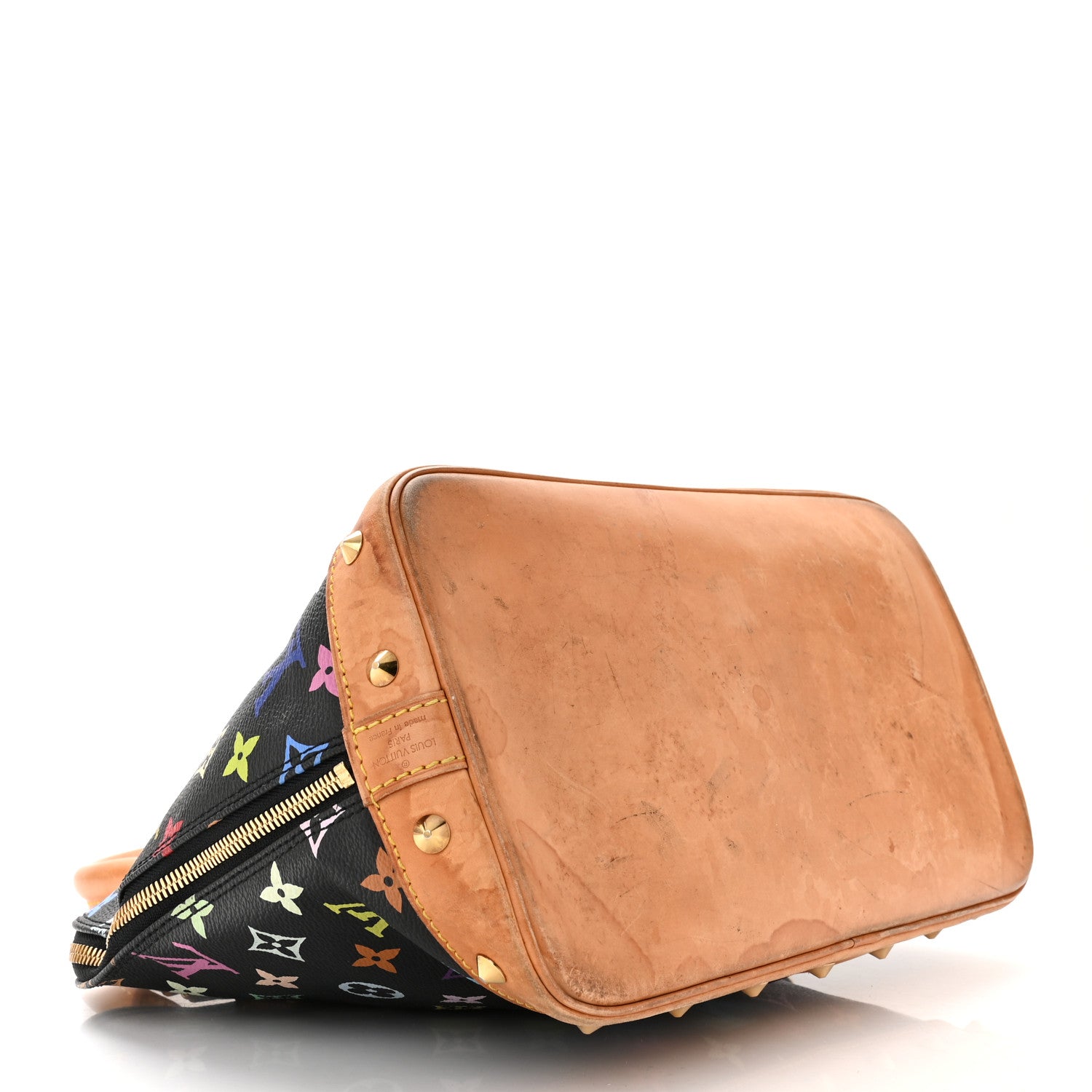 Louis Vuitton Monogram Multicolor Alma Black 4 of 12