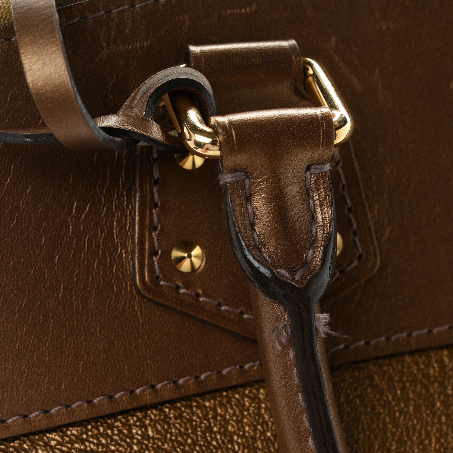 Louis Vuitton Suhali Lockit PM Bronze 10 of 10