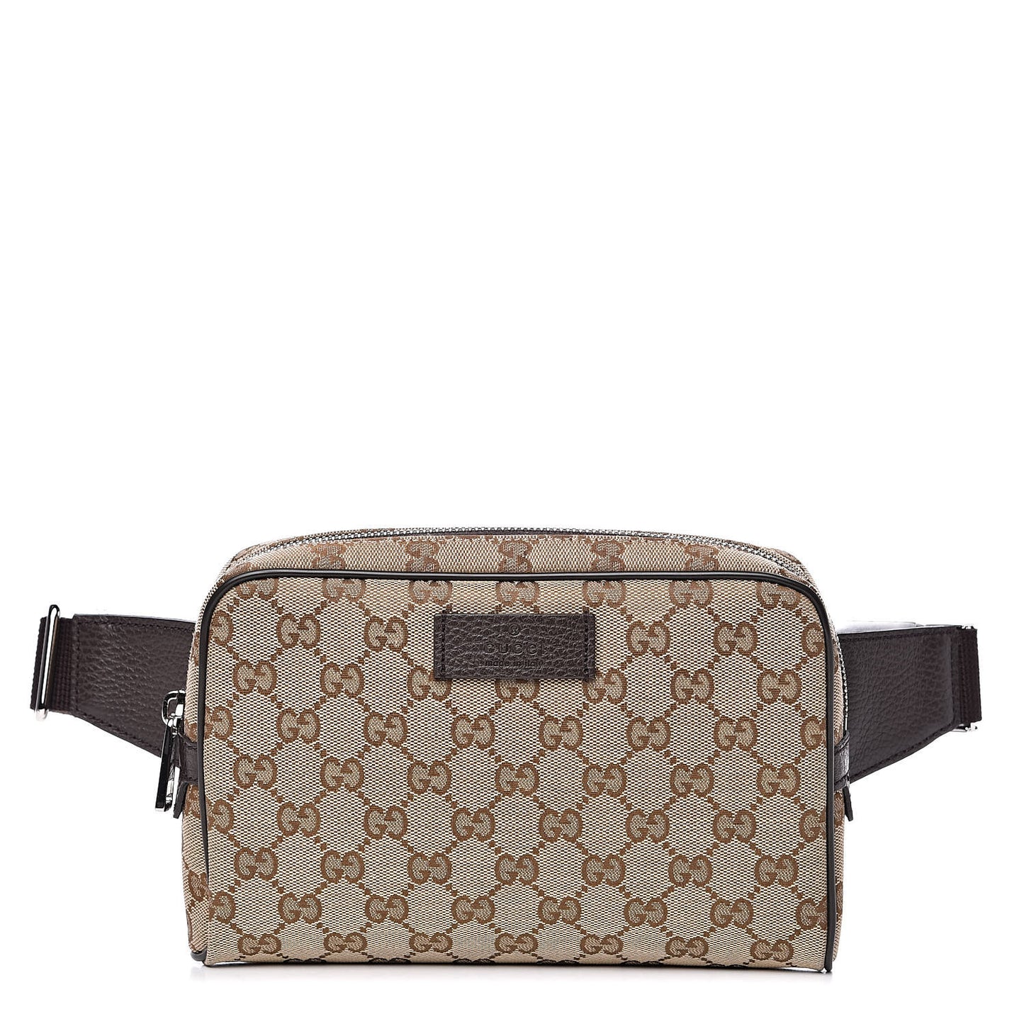 Monogram Belt Bag Dark Brown