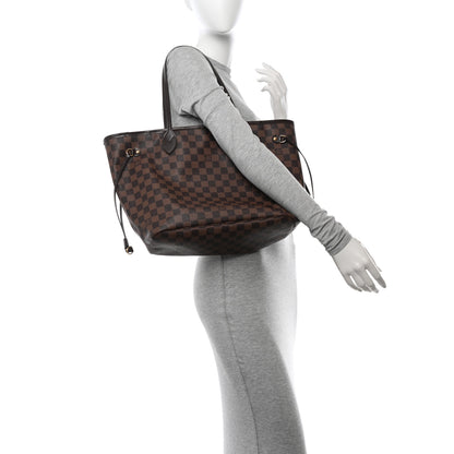 Louis Vuitton Damier Ebene Neverfull MM 2 of 12