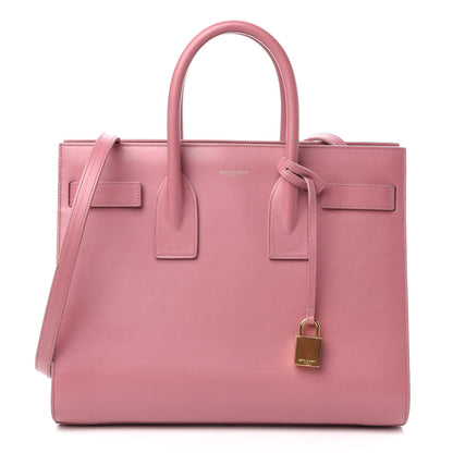 Saint Laurent Calfskin Small Sac De Jour Dark Rose 1 of 9