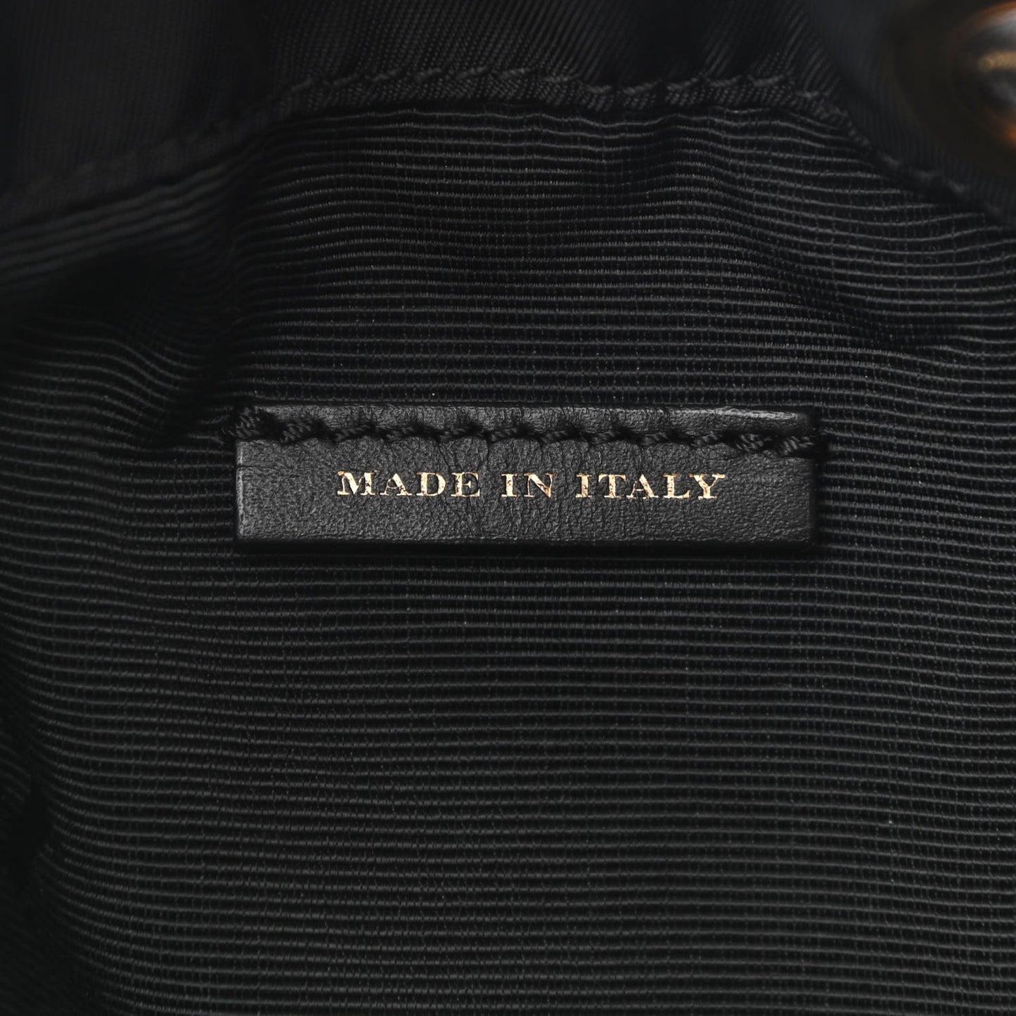 Nylon Medium Rucksack Backpack Black