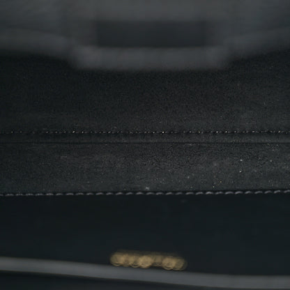 Tom Ford Calfskin Mini T Twist Top Handle Bag Black 5 of 12