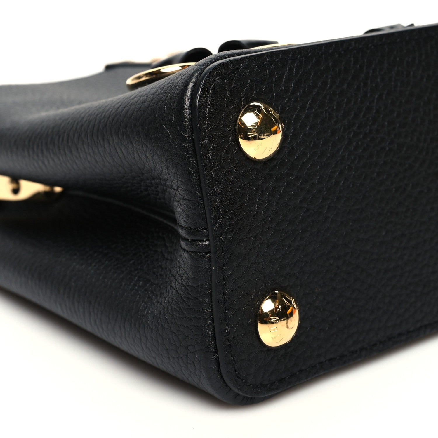 Louis Vuitton Taurillon Mechanical Flowers Capucines BB Black 9 of 10