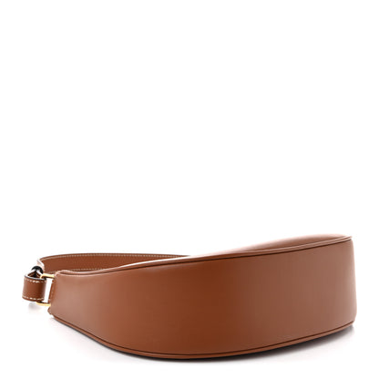 Celine Smooth Calfskin Medium Strap Ava Triomphe Shoulder Bag Tan 4 of 10