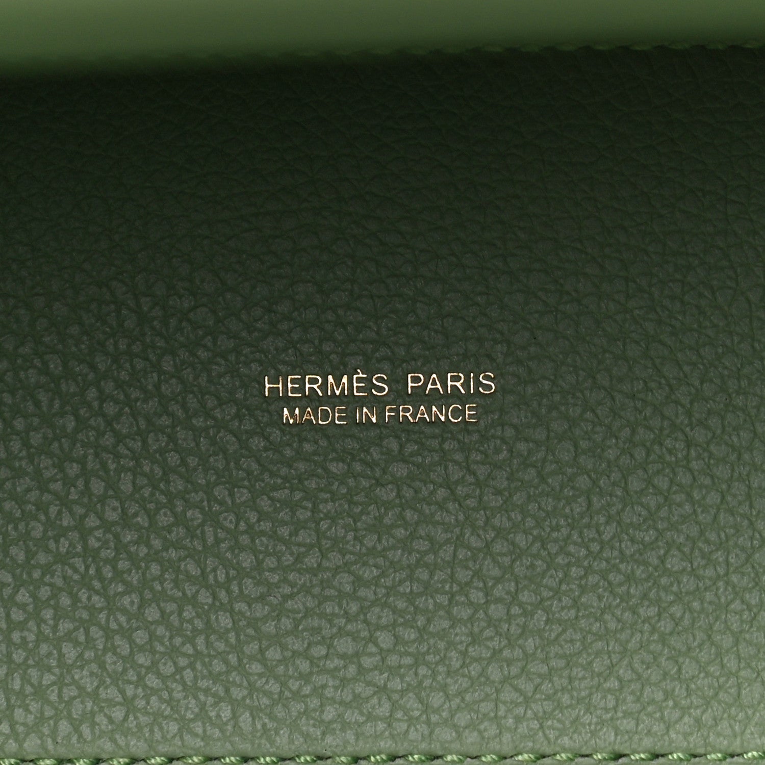 Hermes Evercolor Kelly Danse II Belt Bag Vert Criquet 6 of 10