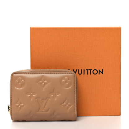 Louis Vuitton Lambskin Embossed Monogram Lou Coussin Wallet Camel 9 of 9