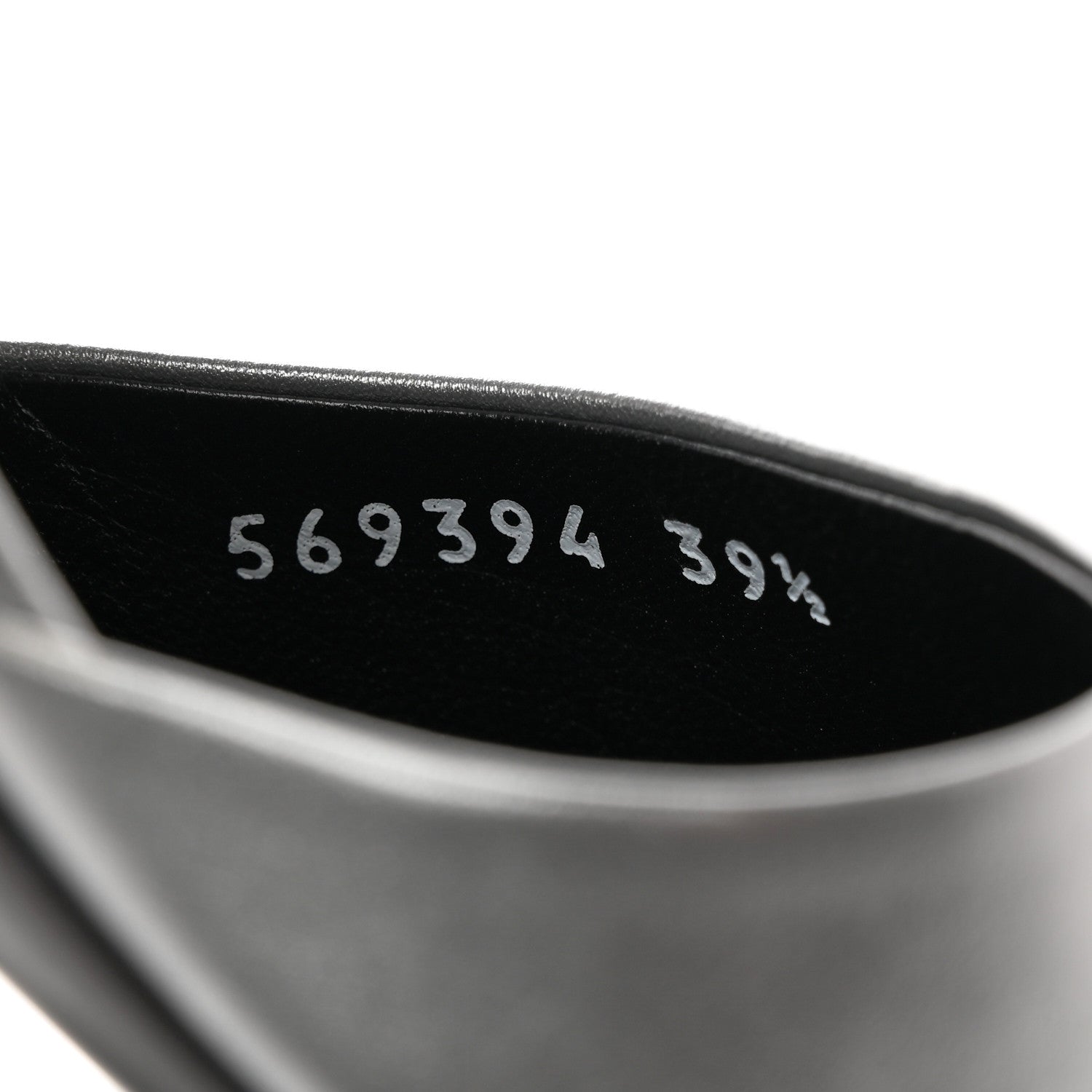 Balenciaga Metallic Nappa BB Square Knife Pointed Toe 40mm Mules 39.5 Silver 9 of 14