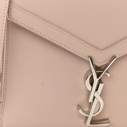 Saint Laurent Grain de Poudre Mini Classic Monogram Cassandra Top Handle Marble Pink 9 of 9