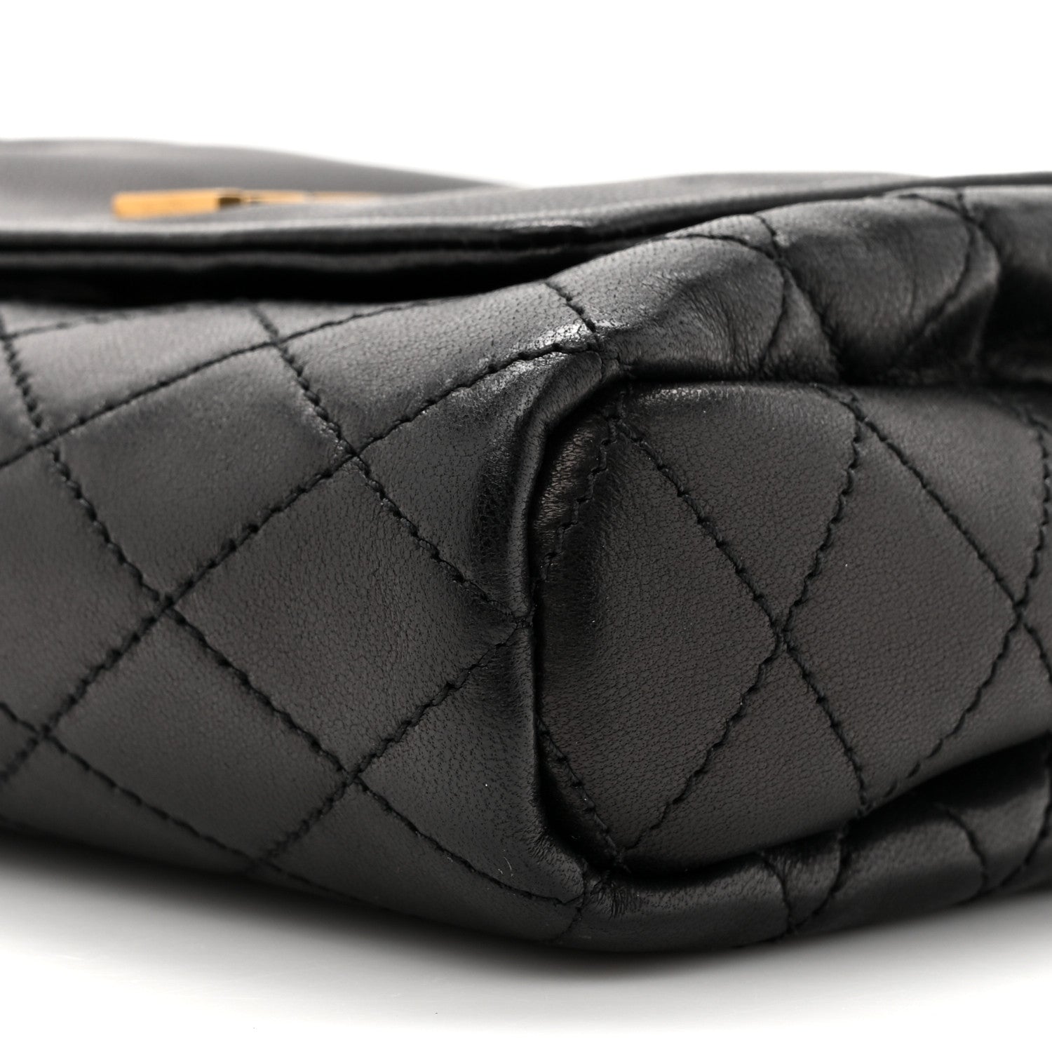 Saint Laurent Lambskin Quilted Monogram Mini Nolita Black 9 of 11