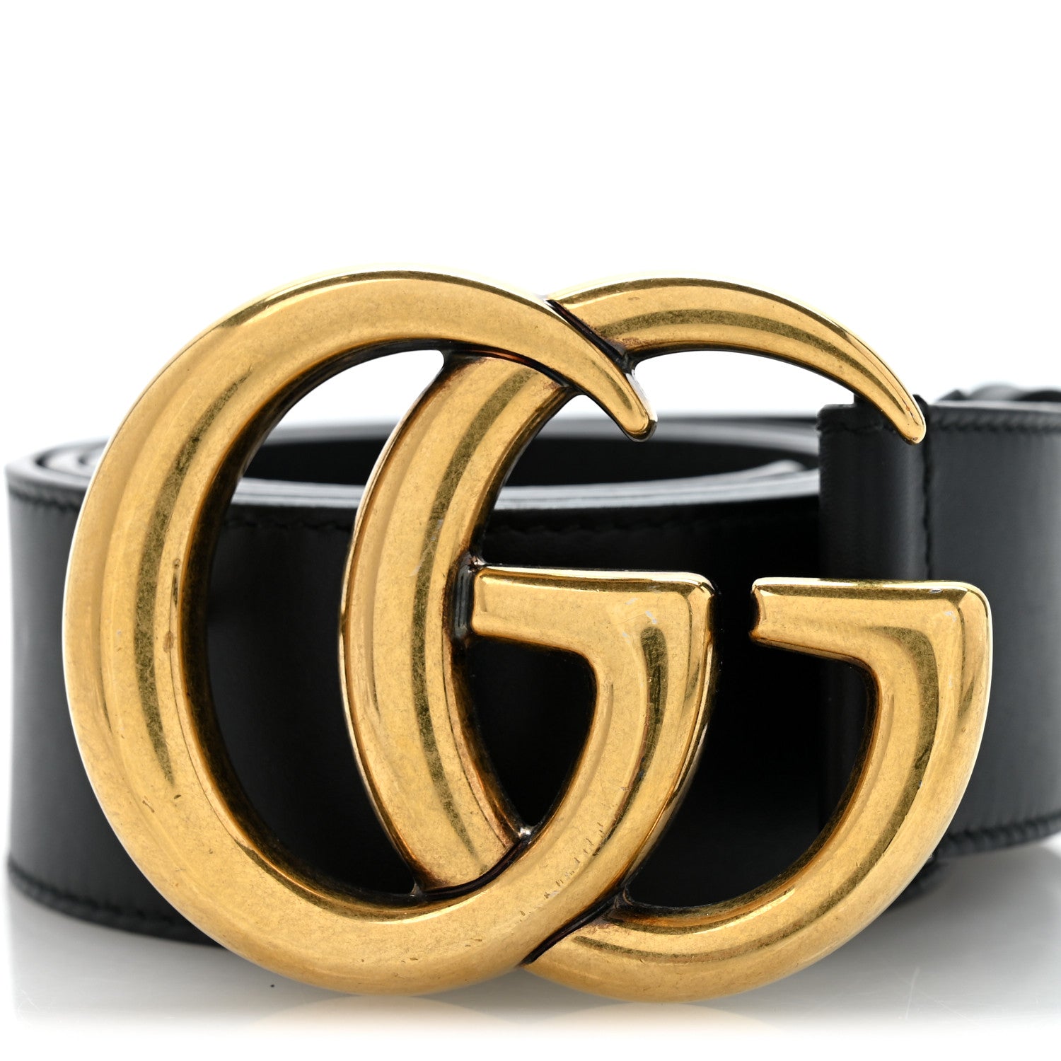 Gucci Calfskin Double G 40mm Belt 90 36 Black 7 of 7