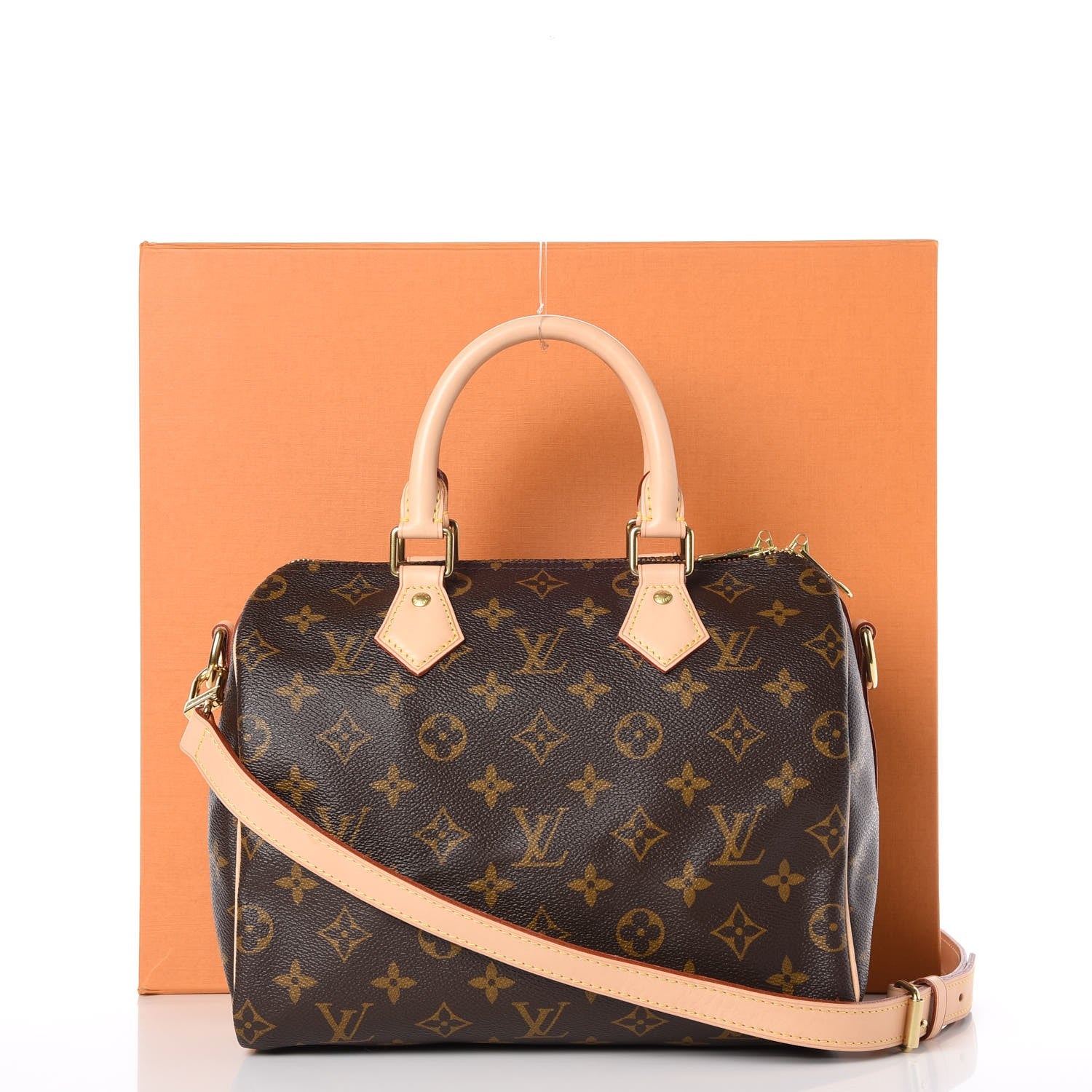 Louis Vuitton Monogram Speedy Bandouliere 25 8 of 8