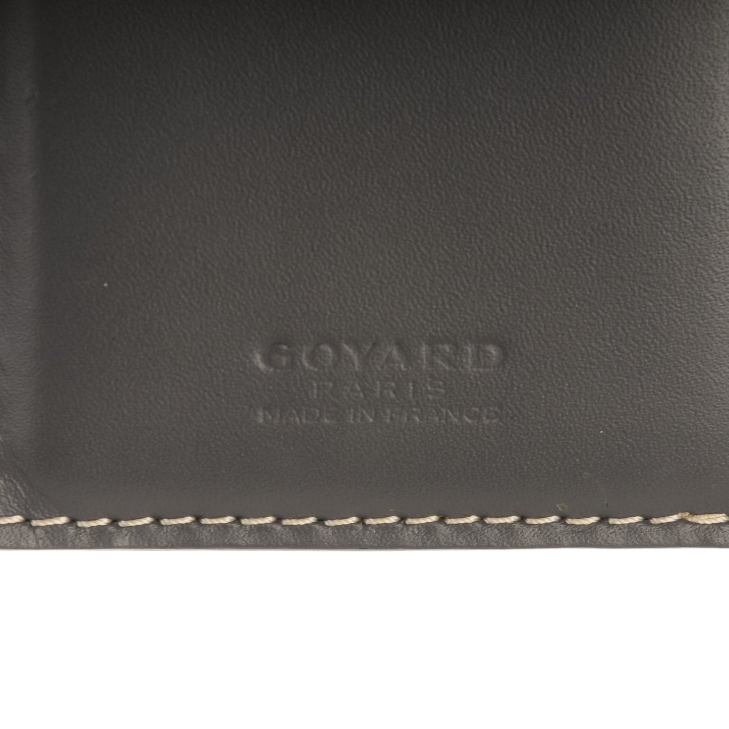 Goyardine Saint Pierre Card Holder Grey