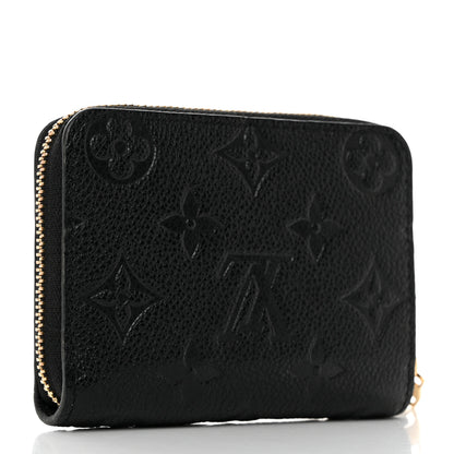 Louis Vuitton LOUIS VUITTON Empreinte Zippy Coin Purse Black 3 of 6