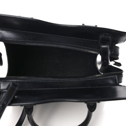 Saint Laurent Shiny Calfskin Small Uptown Tote Black 5 of 10
