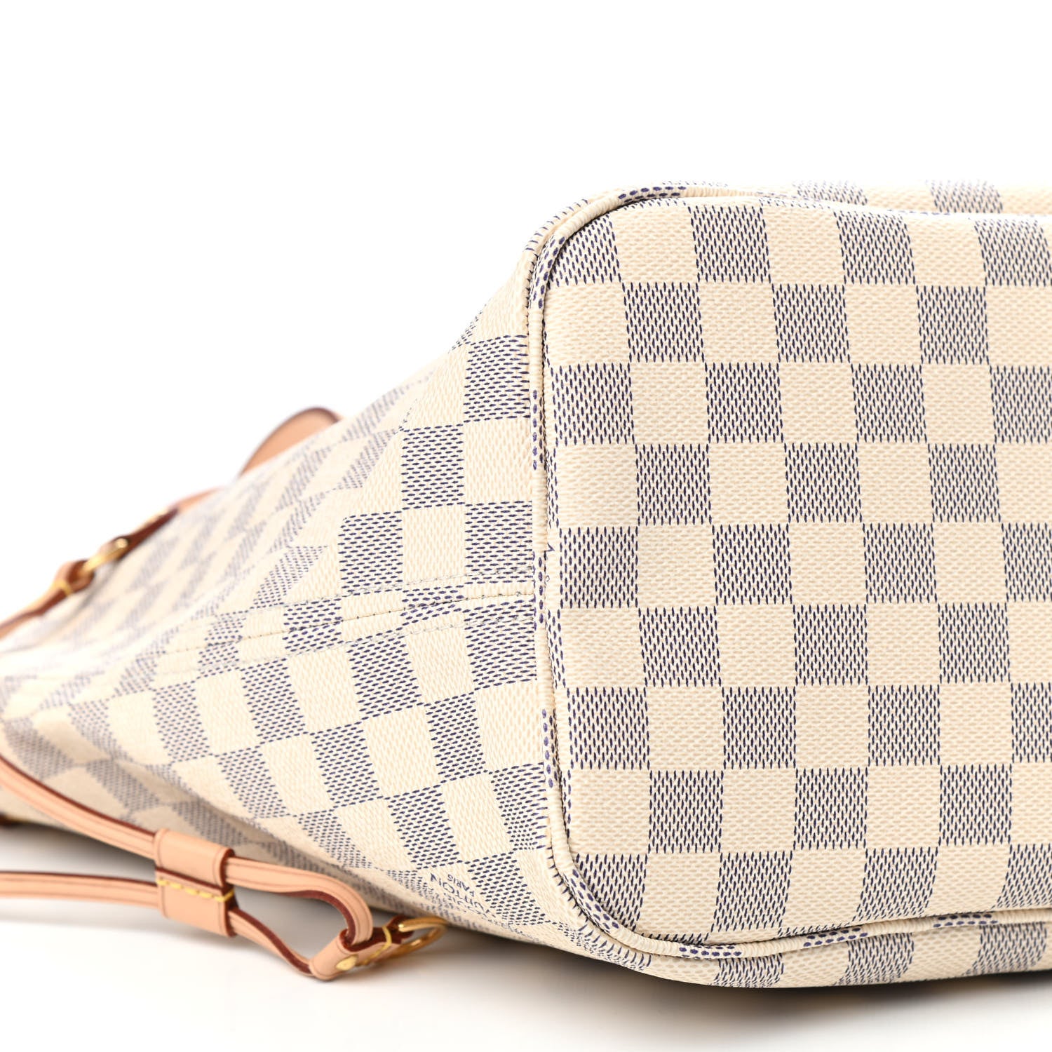 Louis Vuitton Damier Azur Neo Neverfull MM Rose Ballerine 8 of 11
