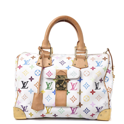 Louis Vuitton Monogram Multicolor Speedy 30 White 1 of 11