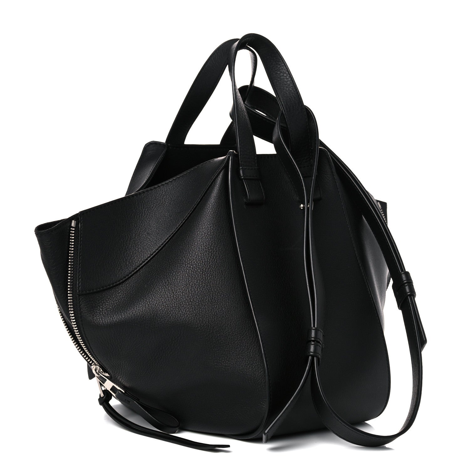 Loewe Calfskin Small Hammock Shoulder Bag Black 3 of 19