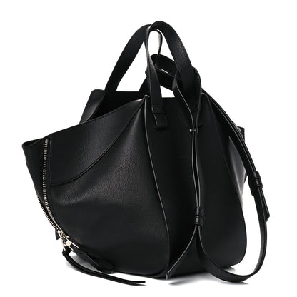 Loewe Calfskin Small Hammock Shoulder Bag Black 3 of 19