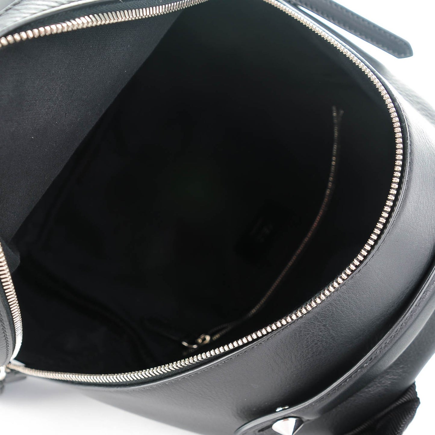 Vitello Dolce Croc Tail Backpack Black