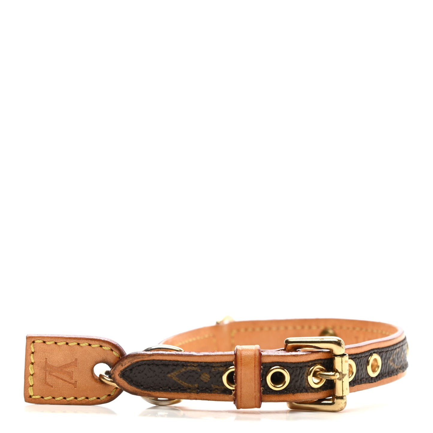 Monogram Baxter Dog Collar XS