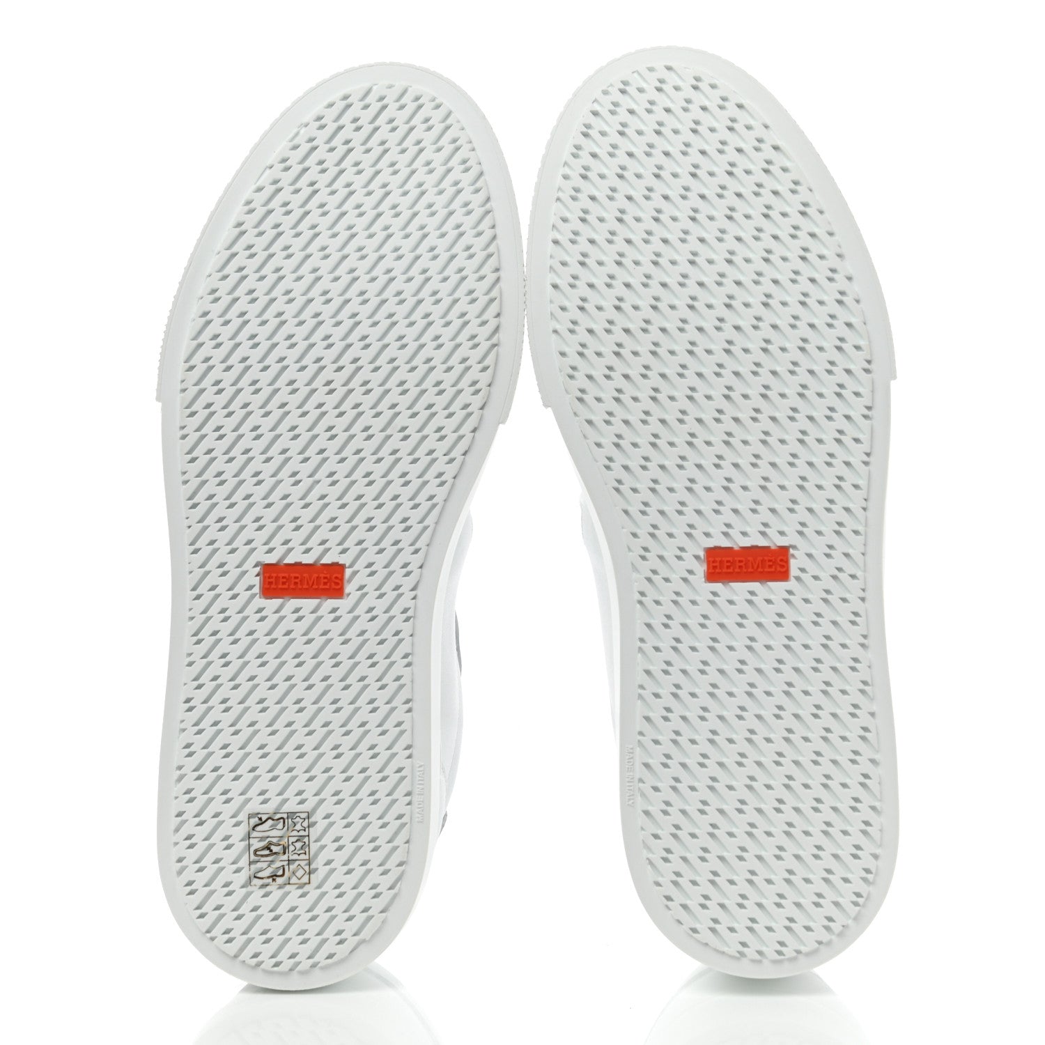 Hermes Calfskin Day Sneakers 40 White 5 of 8
