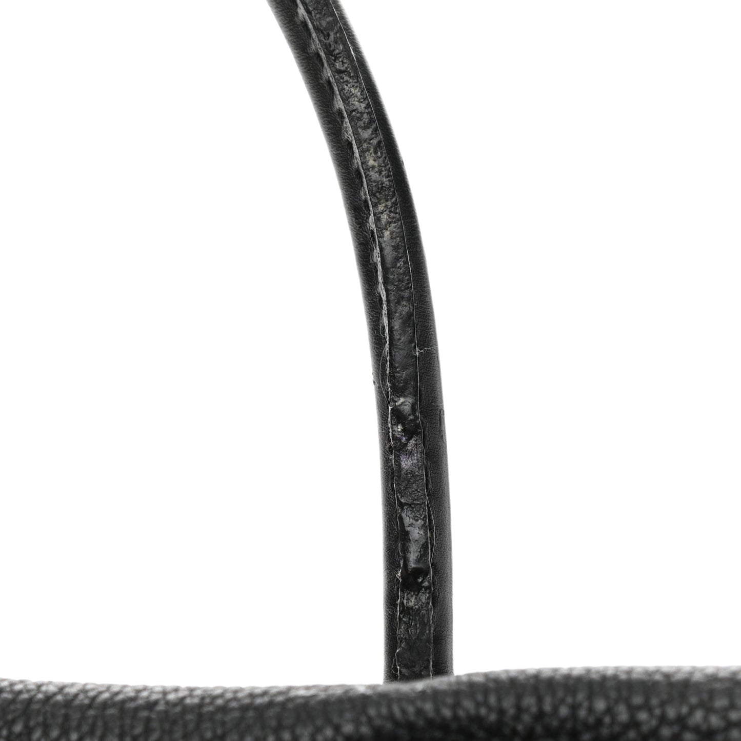 Cuir Orfevre Veau Cachemire Tote W GM Black
