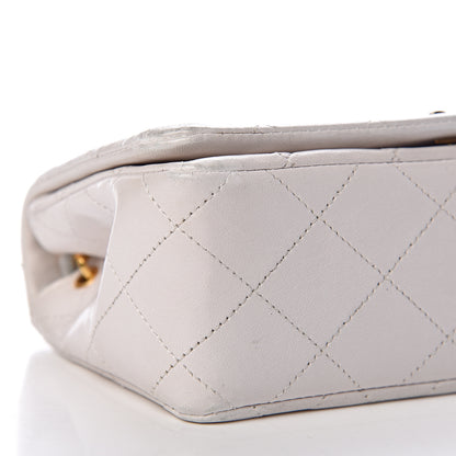 Chanel Lambskin Quilted Mini Flap White 10 of 14