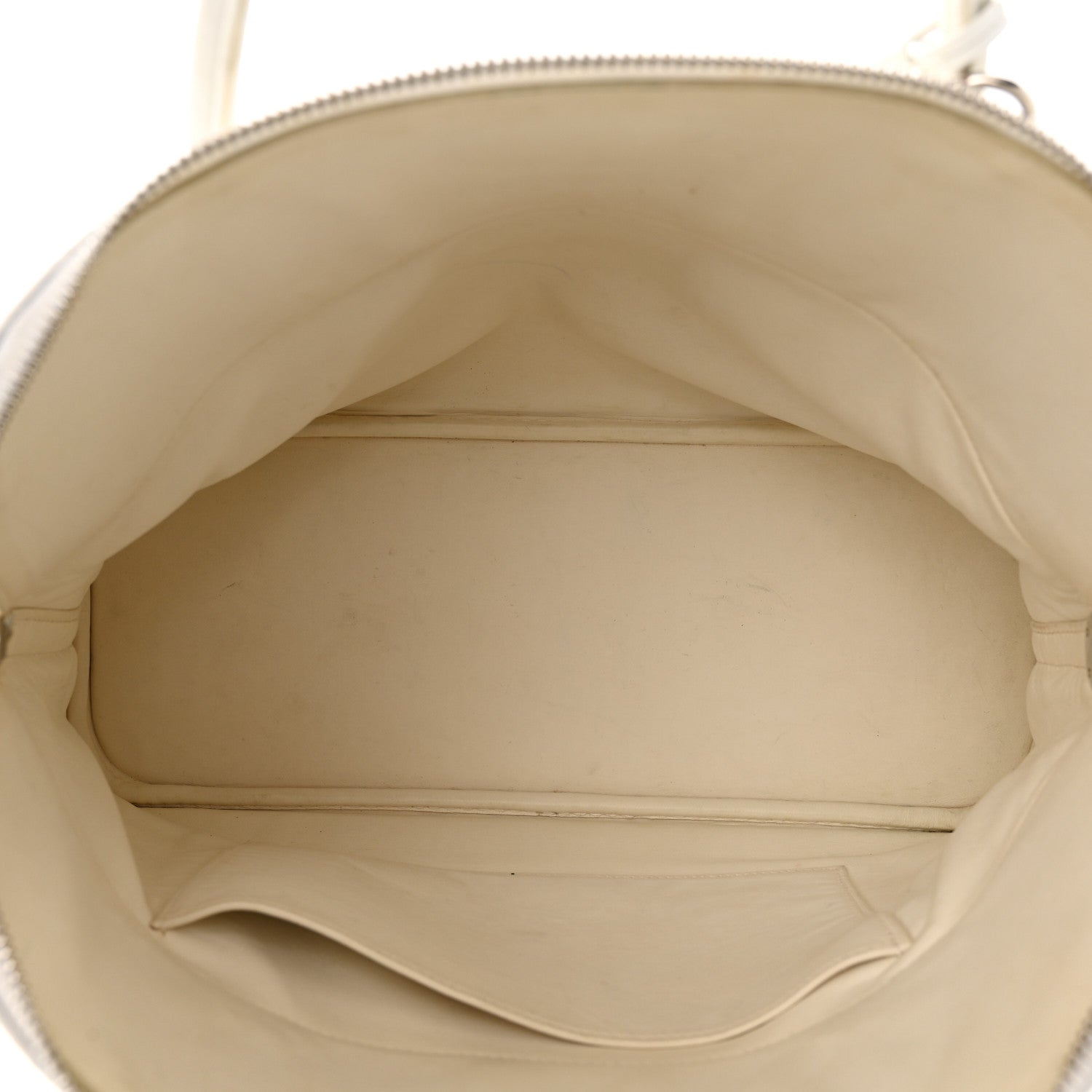 Hermes Taurillon Clemence Bolide 35 White 5 of 16