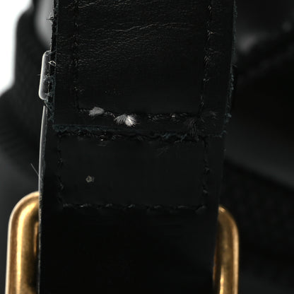Gucci Calfskin Sylvie Web Lace Up Combat Boots 37 Black 10 of 10