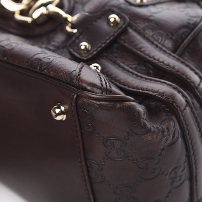 Gucci Guccissima Medium Wave Boston Dark Brown 10 of 17