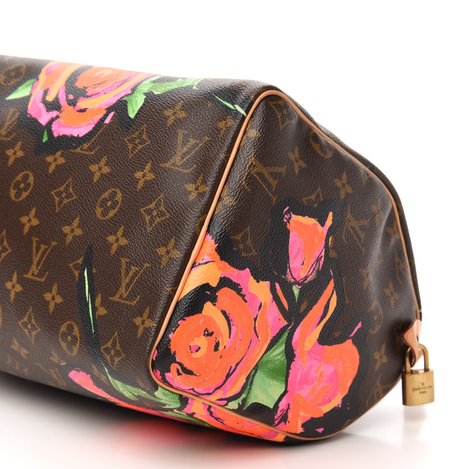 Louis Vuitton Monogram Roses Speedy 30 7 of 12