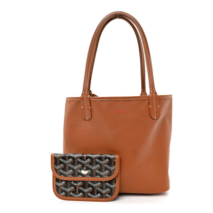 Goyard Goyardine Reversible Mini Anjou Black Gold 4 of 18