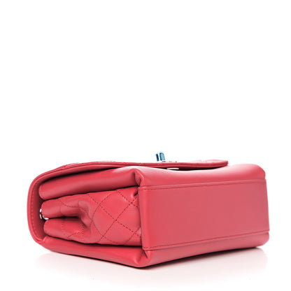 Chanel Calfskin Mini Tramezzo Flap Red 3 of 10