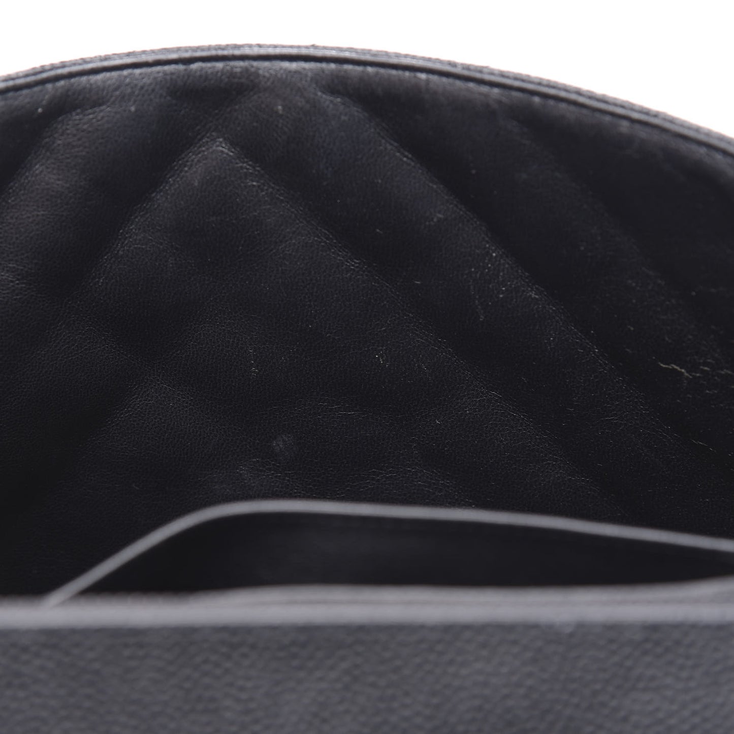 Caviar Quilted Maxi Single Flap Black