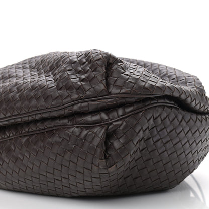 Bottega Veneta Nappa Intrecciato Drawstring Tote Ebano 9 of 9
