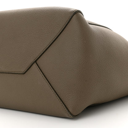 Celine Soft Grained Calfskin Small Belt Cabas Phantom Taupe 10 of 10