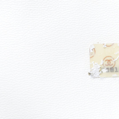 Chanel Lambskin Quilted Shoulder Bag White 8 of 27