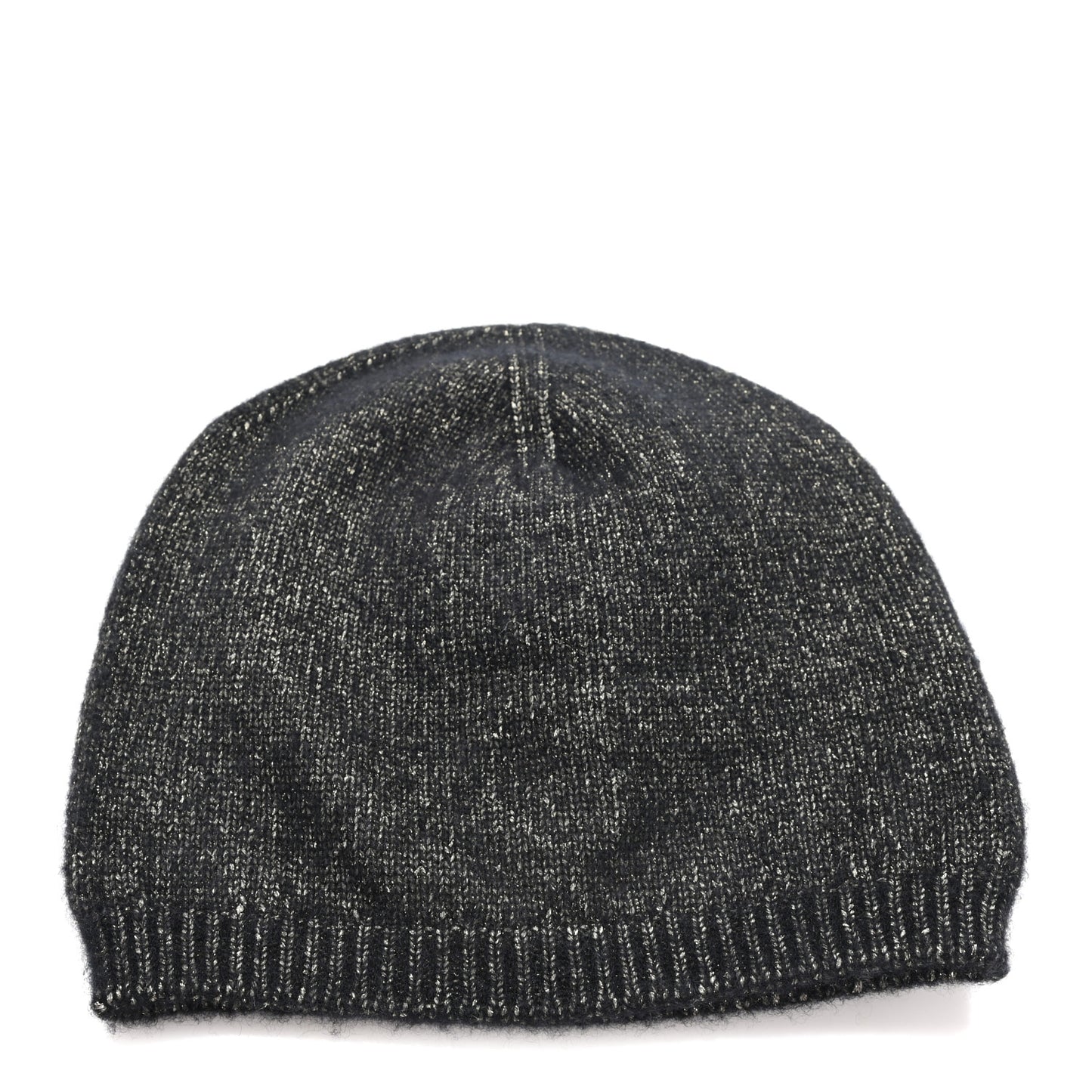 Cashmere Blend CC Beanie Hat Black