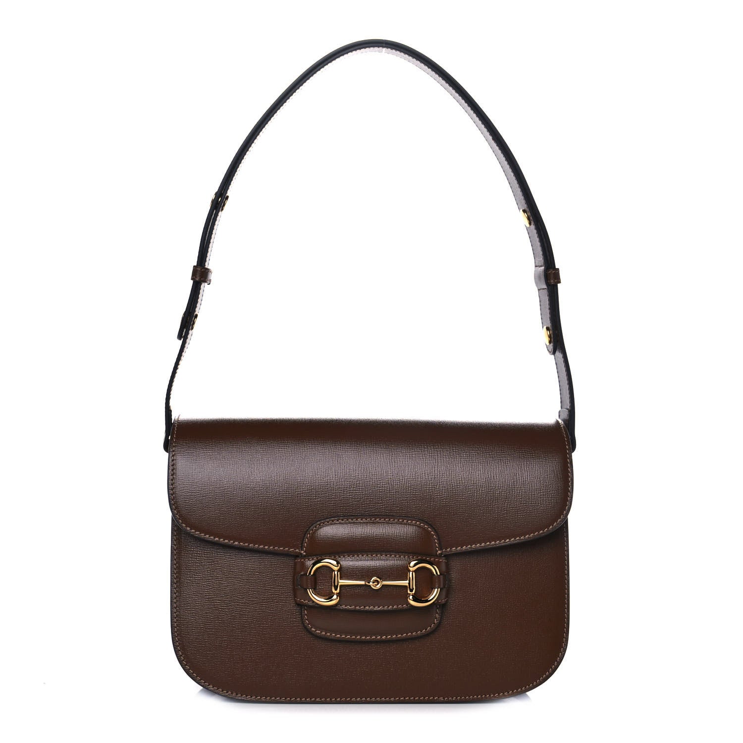 Gucci Azalea Calfskin Horsebit 1955 Shoulder Bag Brown Sugar 1 of 12