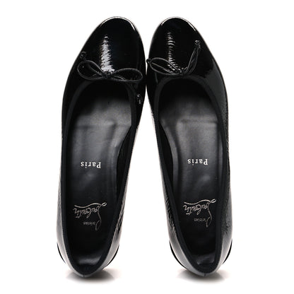 Christian Louboutin Patent Sweetie Jane Ballerina Flats 38 Black 2 of 10