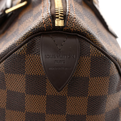 Louis Vuitton Damier Ebene Speedy 25 6 of 14