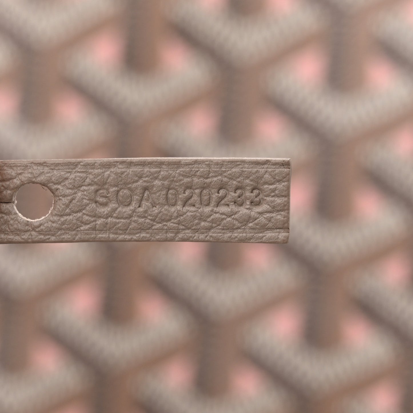 Goyardine Saint Louis Claire Voie GM Grege Powder Pink