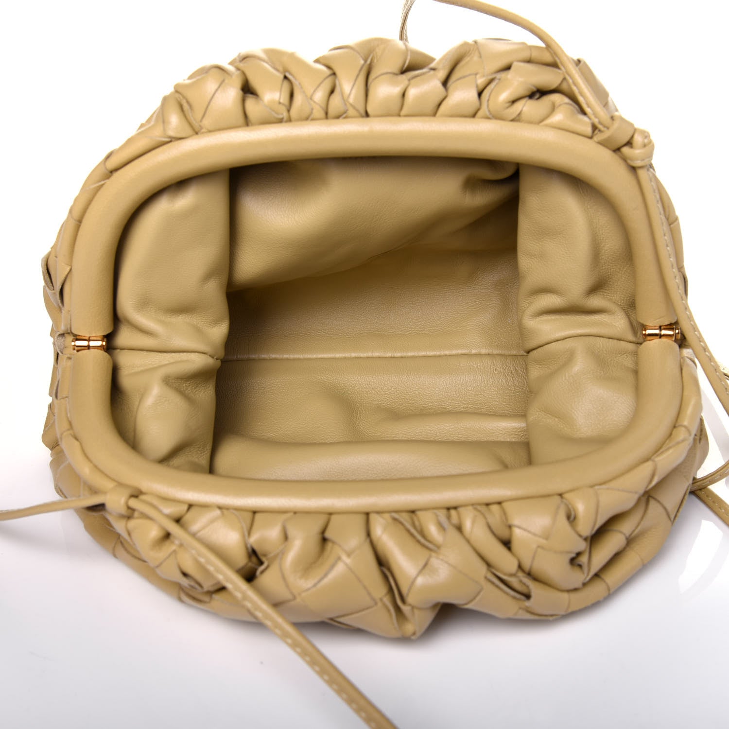 Bottega Veneta Nappa Intrecciato The Mini Pouch Corn 5 of 8