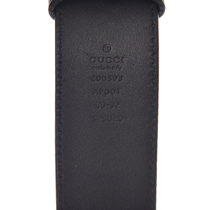 Gucci Calfskin Double G 40mm Belt 80 32 Black 4 of 6