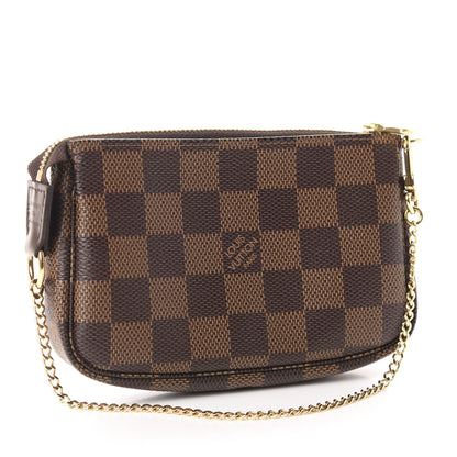 Louis Vuitton Damier Ebene Mini Pochette Accessories 3 of 7