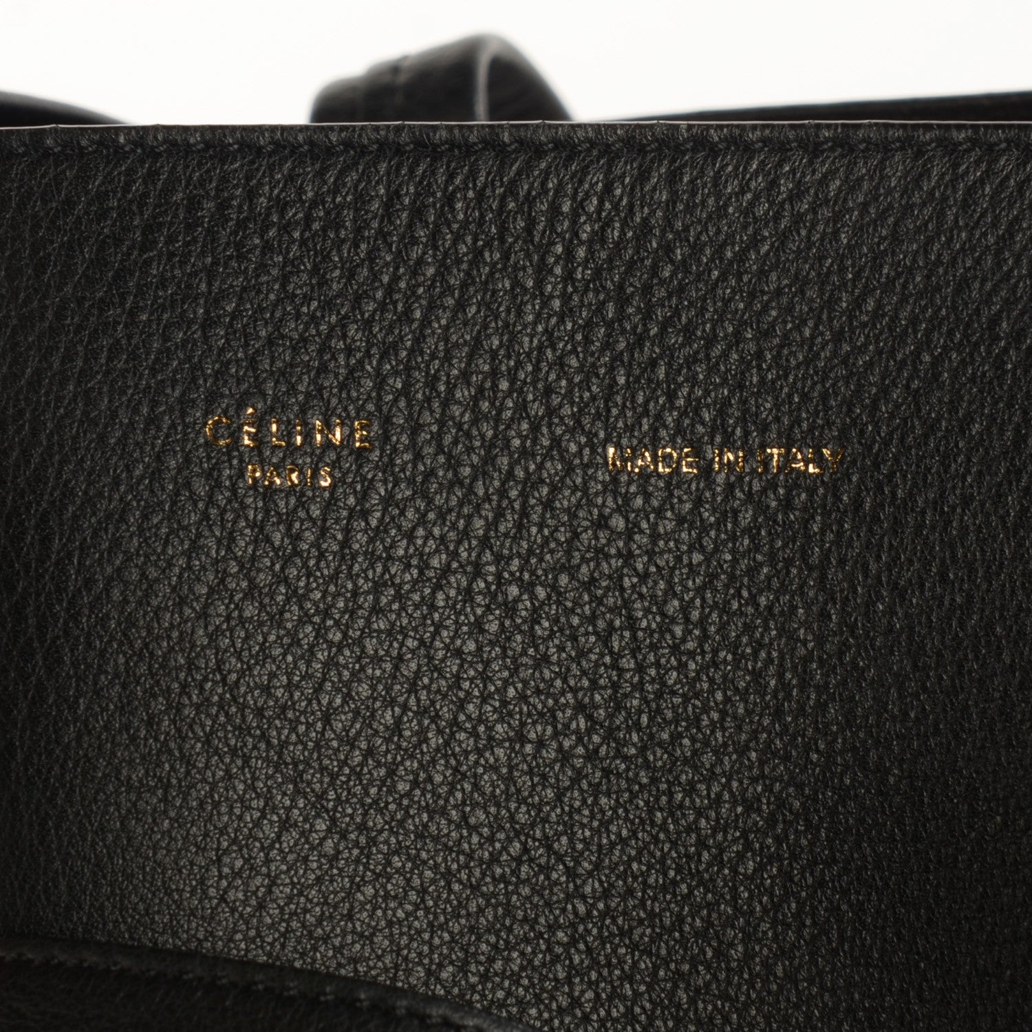 Celine Soft Grained Calfskin Medium Cabas Phantom Black 7 of 10