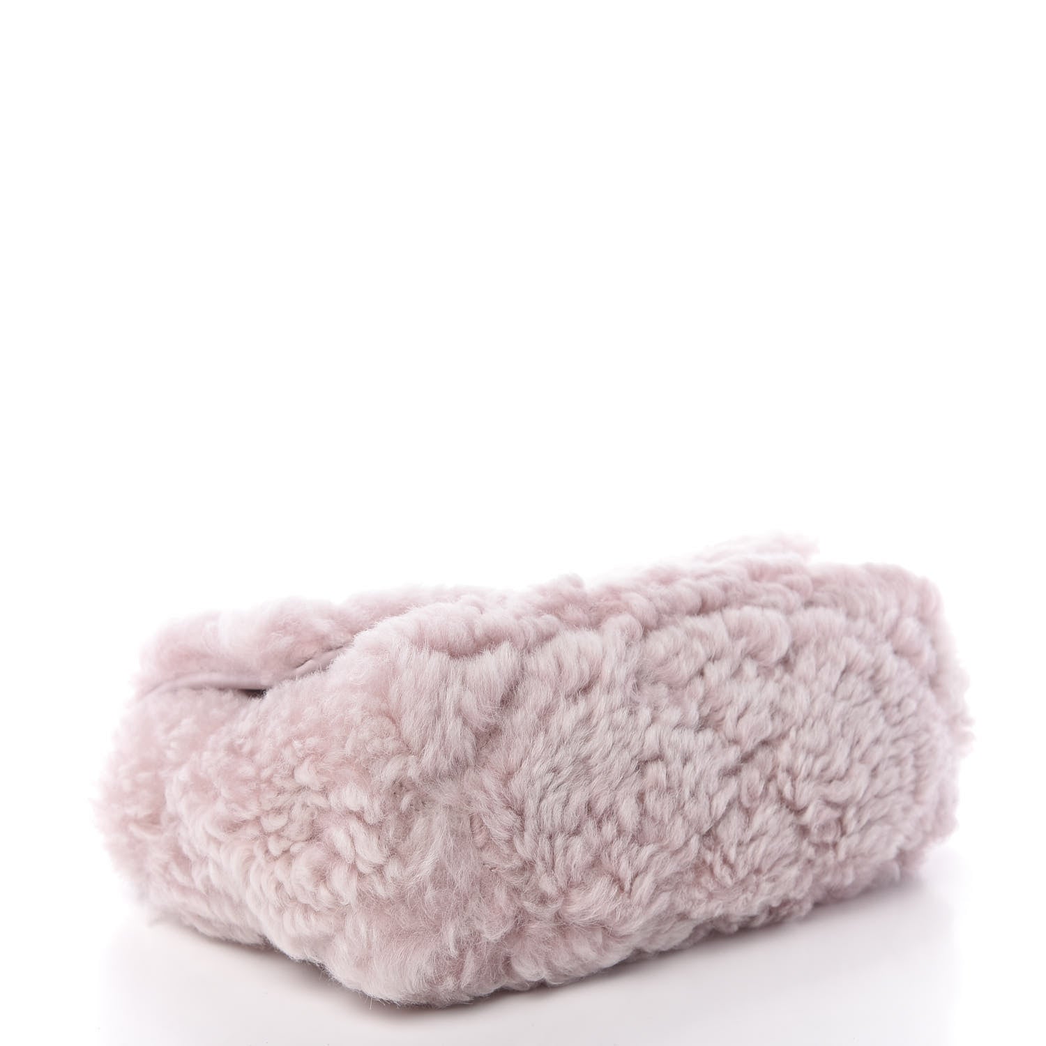 Chanel Shearling Sheepskin Medium 19 Flap Light Pink 4 of 10